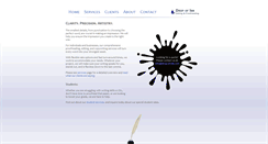 Desktop Screenshot of drop-of-ink.com